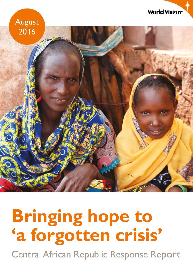 Bringing hope to a forgotten crisis publication front cover