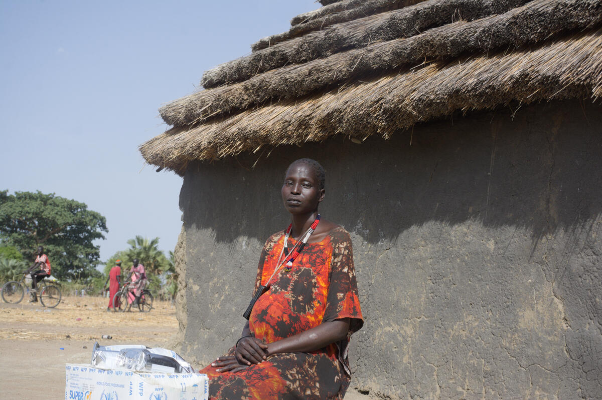 Monica and her family of 5 are displaced after fleeing violence in South Sudan